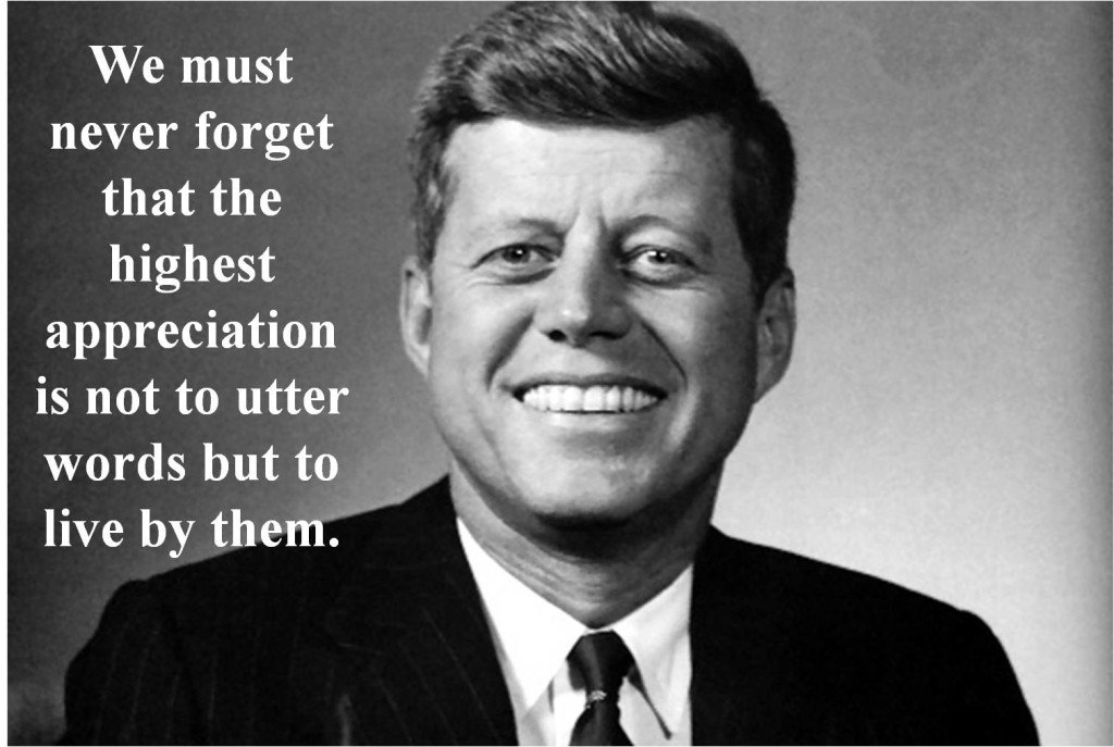 In Memory of JFK: 